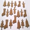 Christmas Decorative Items MDF Cutout with festive design