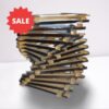 Versatile bamboo stand, perfect for various uses.