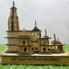 Ram Mandir Ayodhya Model 3D, intricate and sacred