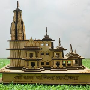 Ram Mandir Ayodhya Model 3D, intricate and sacred