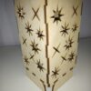 Starry night lampshade for hanging or table use.