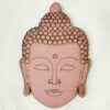 Buddha MDF Face Cutout with intricate design