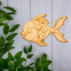 MDF Fish Cutout for DIY Craft