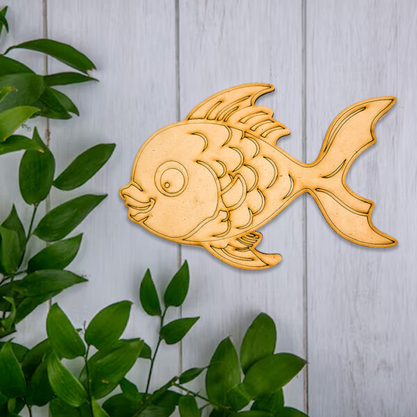 MDF Fish Cutout for DIY Craft