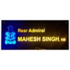 LED Acrylic Name plate for home, office, hotels