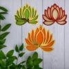 MDF Lotus Cutouts for DIY Craft