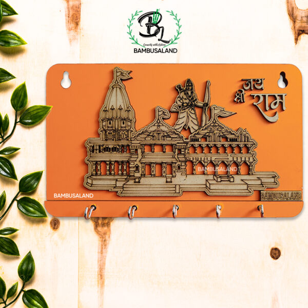 Ram Mandir Key Holder