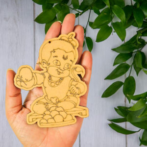 Bal Hanuman MDF Craft Cutout for DIY Craft