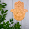 MDF Hamza Hand Cutout for DIY Craft