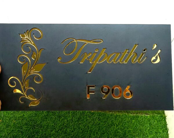 Stylish Name Plate for home, office, hotels with customization