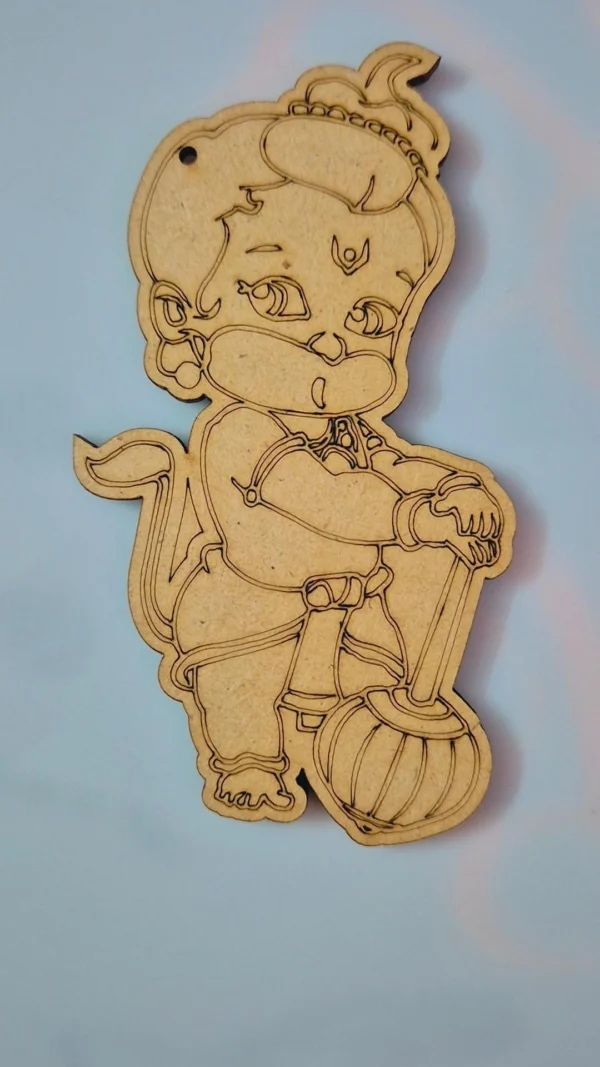 MDF Bal Hanuman cutout for craft