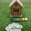 Self- Assembling MDF 3D House kit for kids