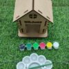 Self- Assembling MDF 3D House kit for kids