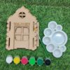 Self- Assembling MDF 3D House kit for kids