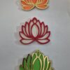 MDF base, Acrylic Top Lotus Cutouts for DIY Craft