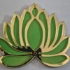 MDF base, Acrylic Top Lotus Cutouts for DIY Craft