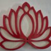 MDF base, Acrylic Top Lotus Cutouts for DIY Craft