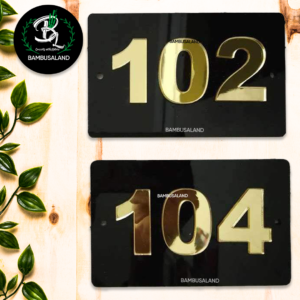 Acrylic Door Number Plates