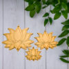 MDF Lotus Cutouts for DIY Crafts