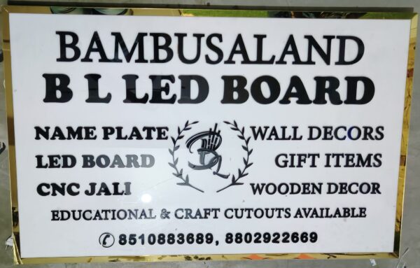 Customized LED Board for shop, office, hotels etc