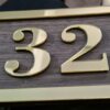 Acrylic Door Number Plates