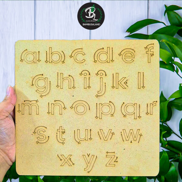 Wooden Alphabet Tracing Board For Kids