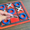 MDF + Acrylic Tik-Tac-Toe Board Game for Kids and return gifts