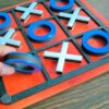 MDF + Acrylic Tik-Tac-Toe Board Game for Kids and return gifts