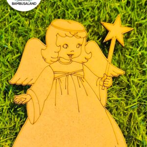 MDF DIY Fairy Cutout for Christmas Decoration and Craft